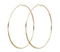 Large Circle Personality Super Big Circles Hoop Earrings For Women Fashion Gold Silver Color Jewelry Trendy Retro Big Round Circle Earrings. 