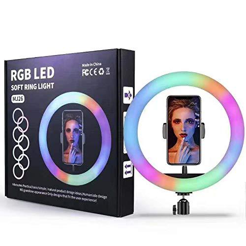 RGB%20LED%20Ring%20Light%20with%20Mobile%20Phone%20Holder%2026cm%20(10%20inch)%E2%80%93%20Adjustable%20Soft%20Light%20for%20Selfie,%20TikTok,%20YouTube,%20Makeup%20&%20Live%20Streaming%20-%20Image%202
