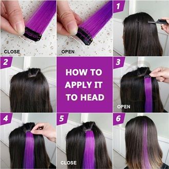5pcs%20Purple%20Clip%20in%20Hair%20Extensions%20-%20Image%202