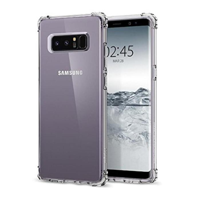 Samsung Galaxy Note 8 / 9/ 10 / 20 Cover Crystal Clear Series Anti-Drop All Side Corner Full Transparent TPU Protection Samsung Galaxy Note 8 / 9 / 10 /20 Back Cover