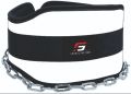 Sports Factory- Pull Ups Training Weightlifting Powerlifting Bodybuilding Workouts with our Dip Belt with Chain 30 Inches Heavy Duty Steel Lifting Chain Comfortable Dipping Belt With Neoprene Back Support. 