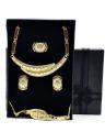 Golden Gold Plated Jewellery Set. 