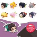 Anime Demon Slayer Figures USB Cable Protector for Iphone Earphone Line Cute Cable Bites Protectors Organizer Winder Toys Gifts. 