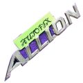 Toyota Allion rear plastic Emblem 01 pc. 