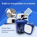 Oven Cookware Cleaner, Multi-Purpose Stainless Steel Cleaning Paste Polish Removes Stains Cleaner for Removing Rust. 