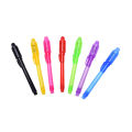 UV Light Pen Invisible Ink Security Marker Pen With Ultra Violet LED Blacklight,. 
