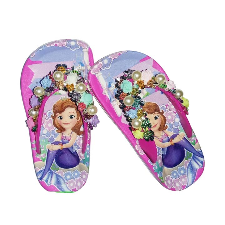 FlipFlopers%20Shoe%20Slippers%20for%20Toddler%20Girls%20-%20Kids%20Girls%20Flat%20Slipper%20-%20KIds%20Fancy%20Chappel%20for%20Girls%20(1%20Pair)%20-%20Image%202