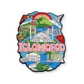Travel Pakistan Cities Series Fridge Magnets, 3D Souvenirs, Lahore, Hunza, Karachi, Islamabad, Skardu, Bahawalpur Designs By MugArt. 