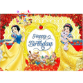 Snow White Princess Fancy Backdrop Car Theme Fancy Panaflex Snow White Princess Birthday Party Banner Code 6. 