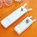 Silicone Remote Cover AC Remote Cover TV Remote Cover Rabbit Remote Protector Cover Remote Pouch Cartoon Rabbit Ear Remote Control Cover TV Accessories. 