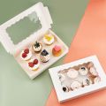 BIG BOX BROWNIE BOX 10 Piece, Cookie Boxes, Auto-Popup Treat Boxes for Pies, Muffins, Donuts and Pastries. 