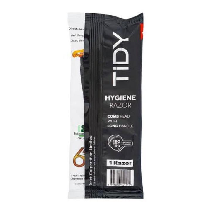 Tidy%20Hygiene%20Razor%20Original%20Pack%20Of%20Box%20(6pcs)%20%7C%20Tweezers%20%7C%20Health%20Beauty%20Hair%20Removal%20Accessories%20-%20Image%203