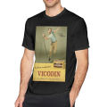 House Md Tshirts Dr House Vicodin Recommended T Shirt Male Funny Tee Shirt Print Big Short Sleeves Tshirt. 