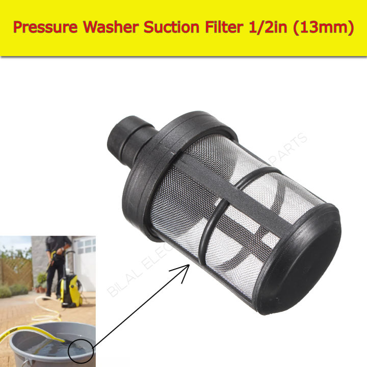 Bucket Suction Water Filter For Pressure Washer 1/2'' (13mm) Pipe