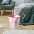 Trash Bin Dustbin Lidless Decorative Open Top Waste Bin Garbage Container Can for Home Kitchen. 