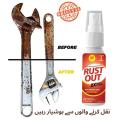 Rust Remover Spray Zang Remover spray for Bike Engines, Car Body, Metal tools, Cloths 120ml RUST OUT NF MART. 