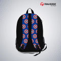 Traverse  Kids Bag- Captain America , Backpack for Kindergarten (KG), Pre-school classes. Allover printed (Code: T509KG) School Backpack For Kids / Backpack For Girls / Backpack For Boys Bags hand bag for girls bags for girls. 