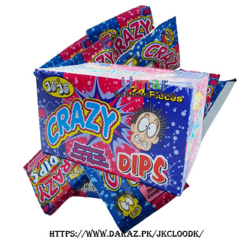 CRAZY Dips Strawberry Candy Dipstick (1 Box in 24pcs)