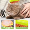 Halloween Cat Steamy Brush Electric Spray Massage Comb Kitten Pet Bath Brush Floating Hair Removal Comb for Pet Grooming Removing HairDolls Accessories. 