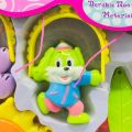 Sweet Cuddle Musical Cot Mobile Set For Baby/ Cute Interactive Crib Set Key Operated Cot Mobile With 1 Music Box, 5 Hanging Colorful Characters/ 1 Mobile Hanger & Cot Attachment Stand/ Best Gift For Baby Baby Activity Play Set. 