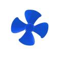 Premium Quality 4 Blades Toy Fan Propeller Plastic Fan Blades For Mini DC Toy Motor And DIY Project And Drone Fan Propeller Toy Fan Propeller. 
