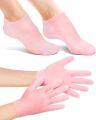 Silicone Gel Heel Pad Socks For Pain Relief And Anti Crack Heel 1 Pair Heel Cups Heel Guards Heel Protectors Heel Sleeves For Relieve Heel Pads Cushion Heel Pain, Heal Dry Cracked Heels, Achilles Tendinitis, For Men & Women. 
