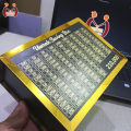 Umrah Saving Box - Premium Acrylic Money Collection Box for Hajj & Umrah - 210,000 Target Goal - Islamic Gift Idea - Black and Gold Design - Umrah Box. 