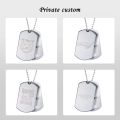 Metal Soldier Necklace USB Flash Drives 128GB Waterproof Pen Drive 64GB Free Custom Logo Rectangle Creative Memory Stick 32GB. 
