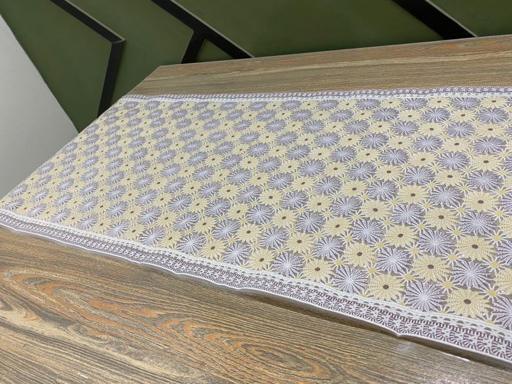 Cream%20Vinyl%20Table%20Runner%20%E2%80%93%20Waterproof%20Plastic%20Dining%20Table%20Sheet%20Cover%20%E2%80%93%20Elegant%20Wipe%20Clean%20Table%20Protector%20-%20Image%203