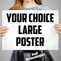 Large Anime Posters of Your Choice XL Sized Posters 18 x 12 inches Premium Quality Customizable. 