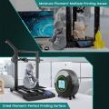 SUNLU 3D Printer Filament Dryer, FilaDryer S2 Storage Dry Box for 3D Printing, 360° Surround Heating, Large-Size Touch Screen, Remove Moisture from Wet Filaments, Spool Holder, Black. 