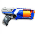 Nerf Blaster Toy without box indoor out door children play toy sport dart. 