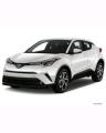 Toyota C-HR sunshades (dark). 
