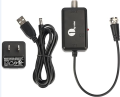 1byone High Gain Low Noise HDTV Antenna Amplifier Signal Booster for TV HDTV Antenna with USB Power Supply, Boost Any Non-amplified TV Antenna up to 15 Miles Range Gain 20dB Color Black. 