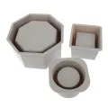 Flower Pot Silicone Mold DIY Large Concrete Cement Pot Mold Square Epoxy Resin Molds Holder Crystal Epoxy Clay Mould Sunlight Super Store. 