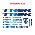 Reflective Color TREK Bike Stickers For Frame Decor MTB Cycling Decoration Trek Road Bicycle Vinyl Sticker Decal. 