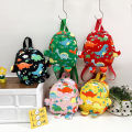 Little Dinosaur Kids School Bag 2024 Cute Fashion Cartoon Backpack Kindergarten Small Ears Boy Girls Backpack. 