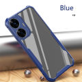 Tokifu Realme C55 Casing Hard Case Clear Lens All-inclusive 4 Sides TPU Reinforced Corners Shockproof Back Cover. 