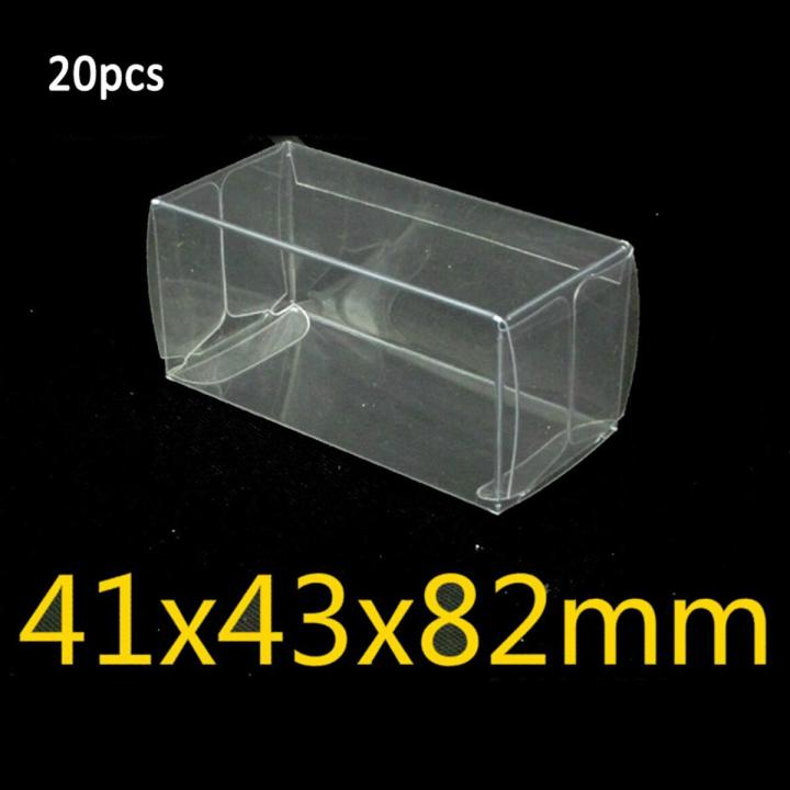 1:64 Toys Car PVC Protector Box Case Display Protective Box 41*43*82mm