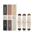 Amazon Pudaier Double Head Brow Powder Non-smudging Eyebrow Cream Contouring Hairline Shadow Powder Wholesale. 