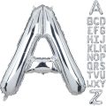 Alphabet Letter A-Z Aluminum Helium Foil Balloon 16 Inchs. 
