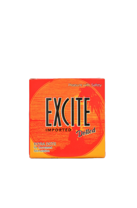 Excite Dotted Imported condoms 3 pcs