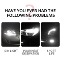 20PCS Car LED T10 W5W COB Reading Dome Lamp Marker Light Wedge Lights License Plate Bulbs 168 194 192 DC 12V White. 