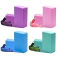 Yoga Blocks Stretch Strap Sets Gym Foam Brick Stretching Belt Body Shaping Training Exercise Fitness Gym Accessories. 