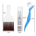 Condenser Comb Stainless Steel Fin Comb Brush for Air Conditioner Blade Cooling Straightening Cleaning Tool Repair Tools. 