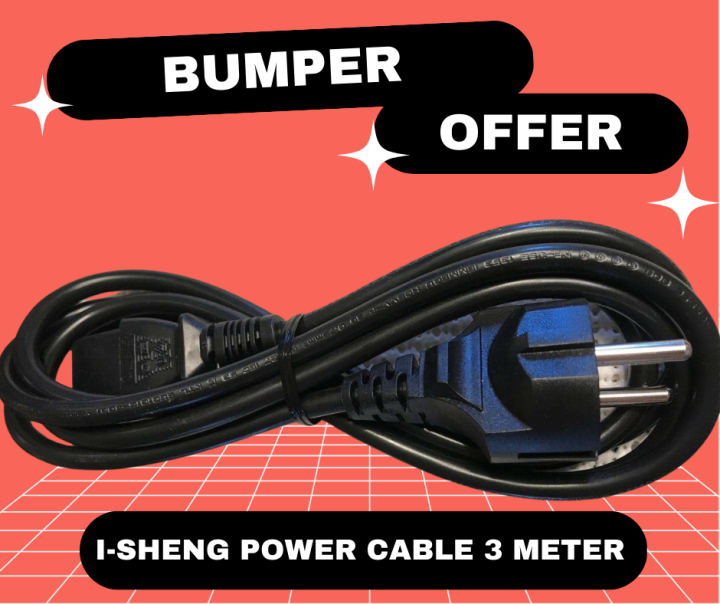 Original%20I-Sheng%20Branded%20Power%20Cable%20for%20PC%20/%20Laptops%20/%20Servers%20-%203%20Meter%20-%20Image%204