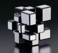 Original Rubik's Mirror Cube for Kids man and women - Silver Mirror Cube -Cube Puzzle. 