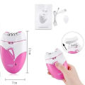 Kemei KM-189A Women Electric Epilator Shaver Rechargeable Epiilator. 
