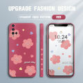 FINDWORLD for Huawei Nova 5/Nova 5 Pro Mobile Cover Simple Cartoon Flower Side Design Edge Pattern Silicone Full Camera Protect Case. 