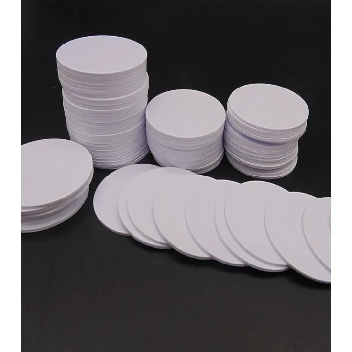 Pack Of 10pcs 125KHz RFID 25mm EM4100 Round Coin Card Tags